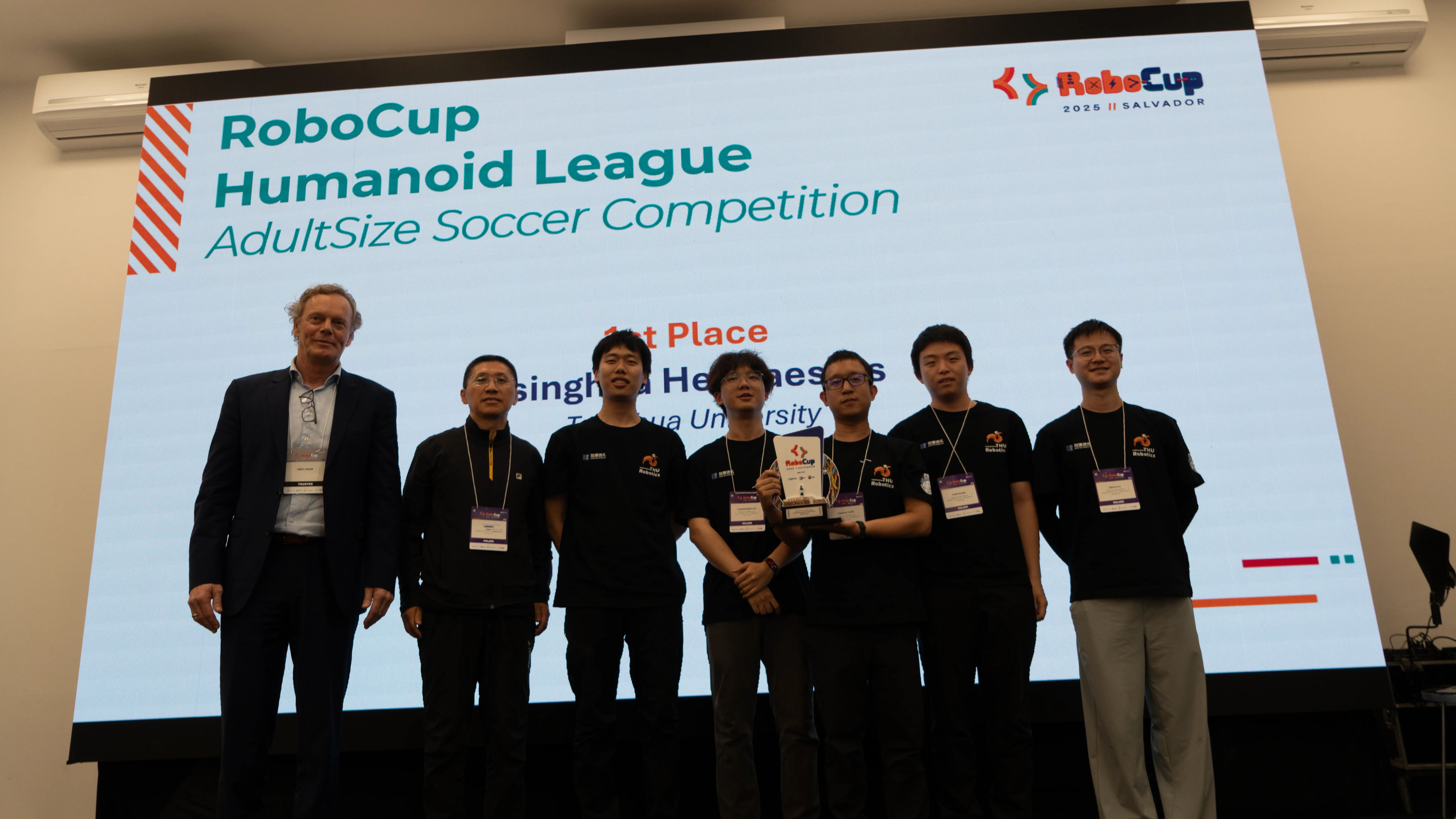 Tsinghua Hephaestus Won 2025 World Humanoid Robotics Games Federation Championship