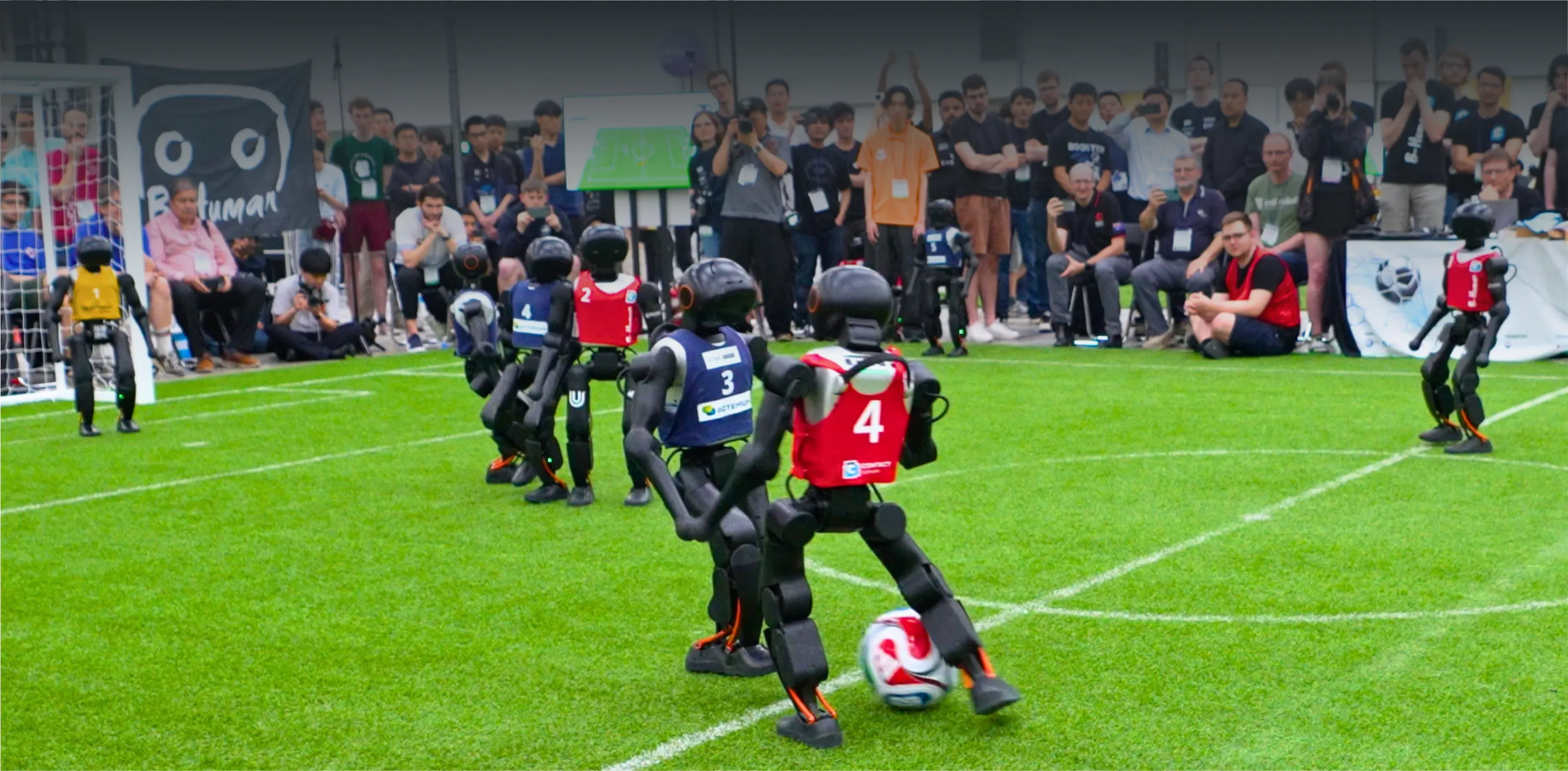 包揽 RoboCup 2026 双足人形组三冠！