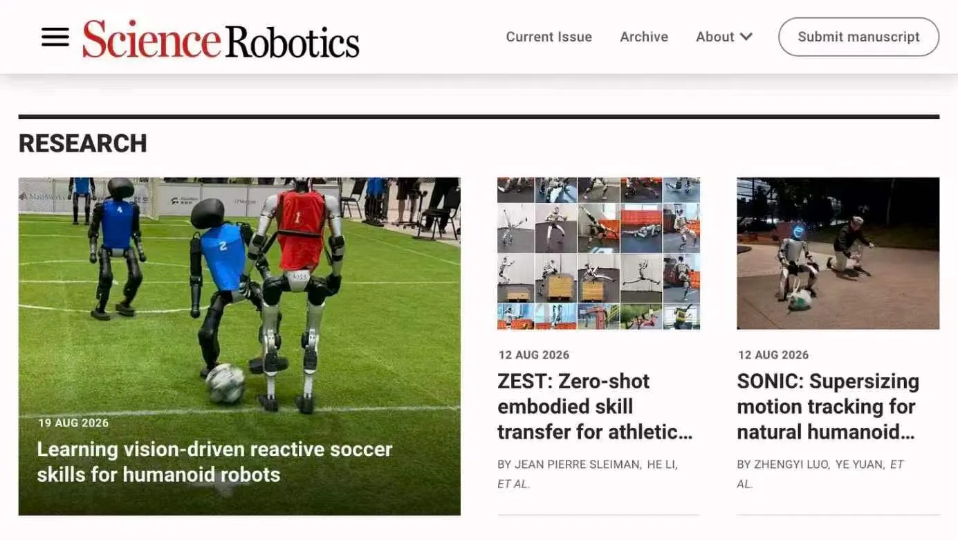 加速进化机器人登顶 Science Robotics
